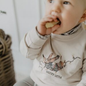 Unisex Oversized Sweatshirt Dackel „fairy lights" von leevje – Ansicht 2