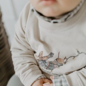 Unisex Oversized Sweatshirt Dackel „fairy lights" von leevje – Ansicht 5