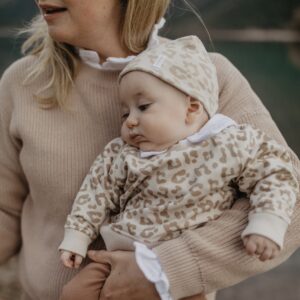 Baby Mütze „Leo" aus Bio-Baumwolle von leevje – Ansicht 2