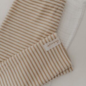 Leggings Stripes aus Bio-Baumwolle von leevje – Ansicht 3