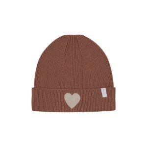 Chunky-Strickmütze „Heart"