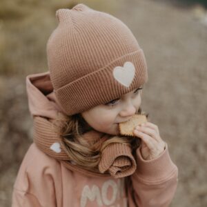 Chunky-Strickmütze „Heart" – Ansicht 2