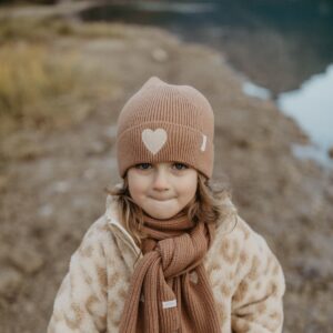 Chunky-Strickmütze „Heart" – Ansicht 3