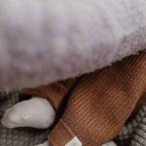 Baby-Strickhose „pecan" – Ansicht 2