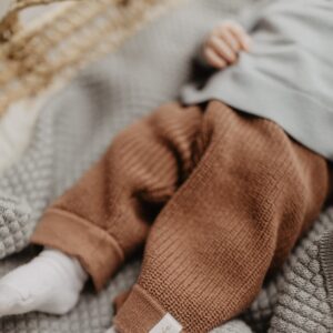 Baby-Strickhose „pecan" – Ansicht 3