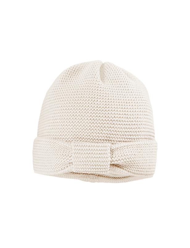 Umschlagmütze, Turban (wollweiß) von Maximo Umschlagmütze, Turban (wollweiß) von Maximo