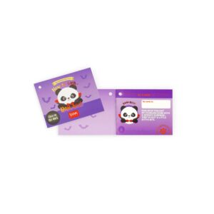 Plüschtier "Super Soft!" Mini, Panda "Bam-Boo" (Halloween) von Legami – Ansicht 4