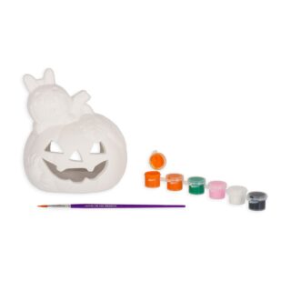Kerzenhalter-Deko-Set zum Bemalen "Paint Your Halloween" von Legami
