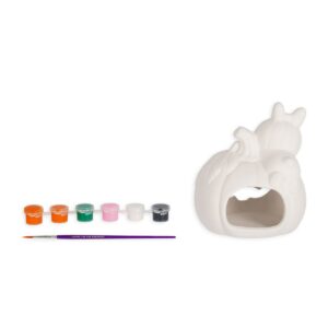 Kerzenhalter-Deko-Set zum Bemalen "Paint Your Halloween" von Legami – Ansicht 2