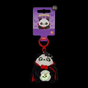 Plüsch-Schlüsselanhänger "Tiny Super Soft!", Panda "Bam-Boo" (Halloween) von Legami – Ansicht 5
