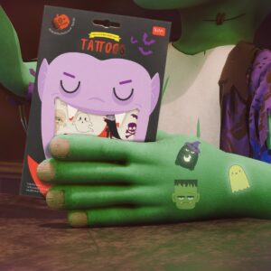 Abziehtattoos "Halloween" von Legami – Ansicht 4