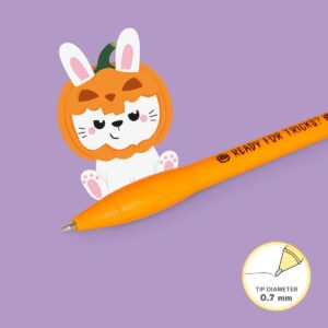 Leuchtender Kugelschreiber "Pumpkin Bunny" von Legami – Ansicht 3