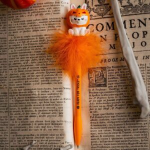 Leuchtender Kugelschreiber "Pumpkin Bunny" von Legami – Ansicht 5