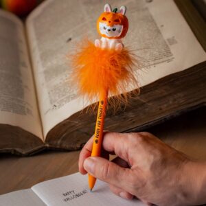 Leuchtender Kugelschreiber "Pumpkin Bunny" von Legami – Ansicht 6