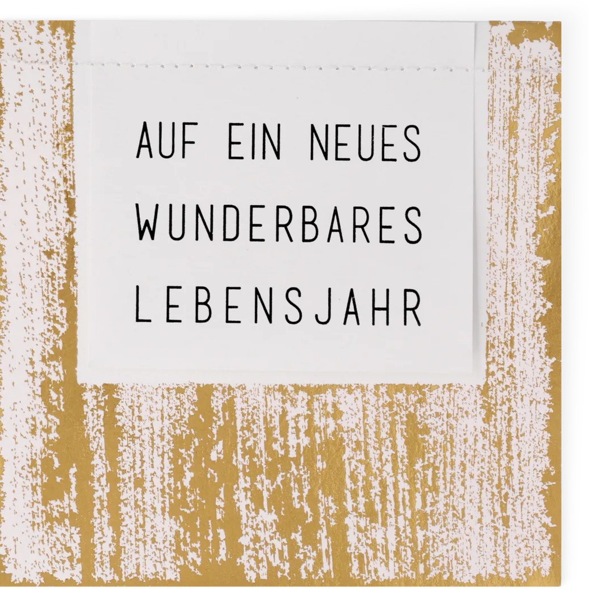 räder Goldkarte "Auf ein neues wunderbares Lebensjahr" räder Goldkarte "Auf ein neues wunderbares Lebensjahr"