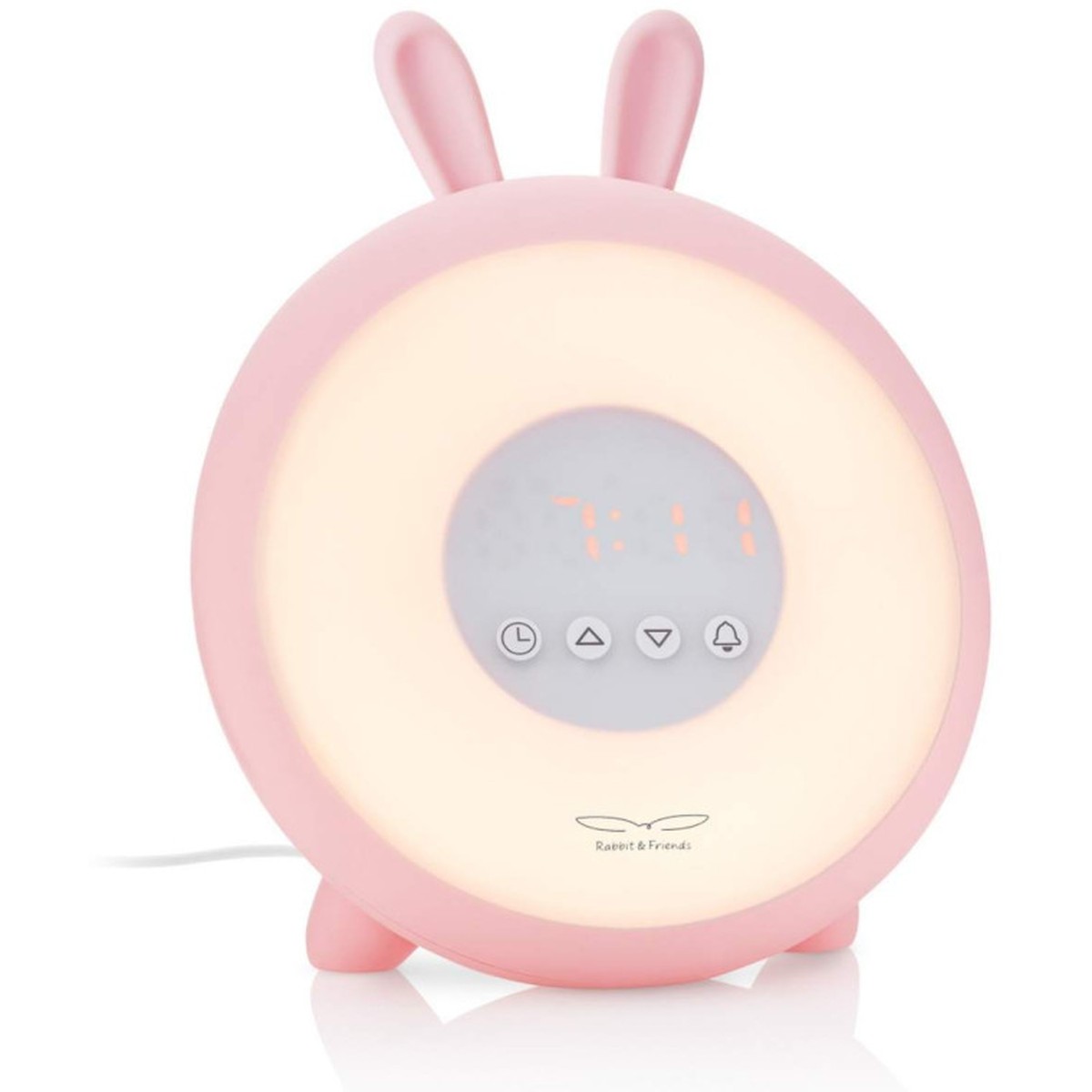 Rabbit & Friends Wake-Up-Lampe mit Wecker "Rabbit" (Pink) Rabbit & Friends Wake-Up-Lampe mit Wecker "Rabbit" (Pink)