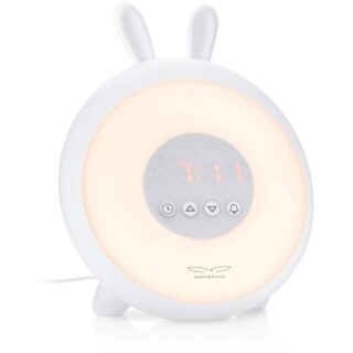 Rabbit & Friends Wake-Up-Lampe mit Wecker "Rabbit" (Weiß)