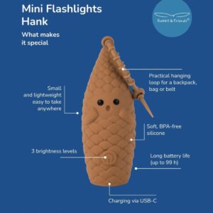Rabbit & Friends Mini-Taschenlampe Tannenzapfen "Coni" (FOREST series) – Ansicht 4