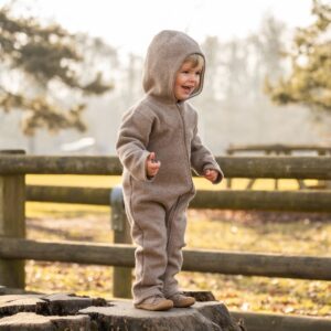emma & noah Wollwalk Overall (Essential Beige)
