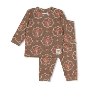 feetje Maddie Medallion Pyjama - Premium Sleepwear (Braun)