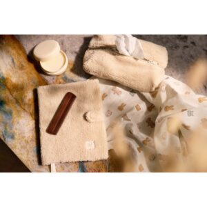 Jollein U-Heft Hülle Fluffy (Sand) – Ansicht 4