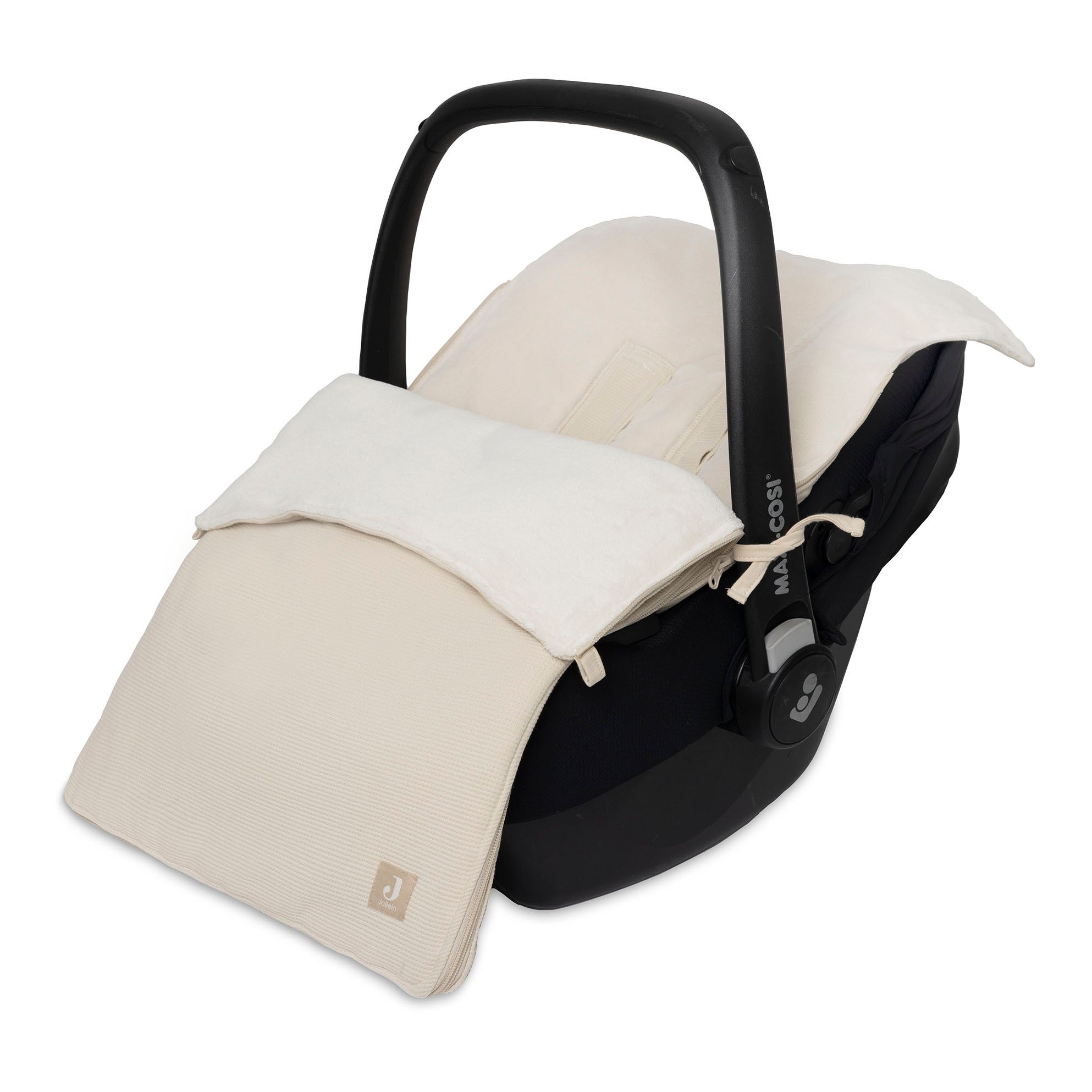 Jollein Fußsack Gruppe 0+ 3/5 Punkte Little Waffle (Sand) Jollein Fußsack Gruppe 0+ 3/5 Punkte Little Waffle (Sand)