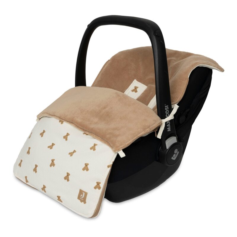 Jollein Fußsack Gruppe 0+ 3/5 Punkte Mini Teddy Bear