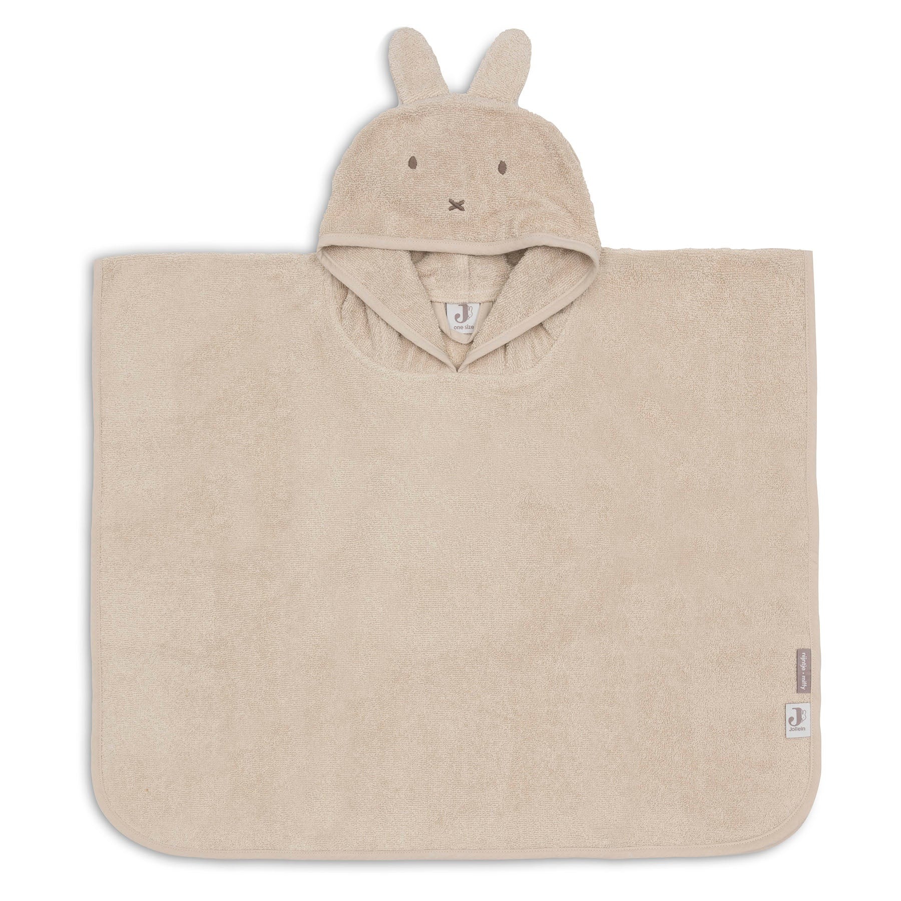 Jollein Badeponcho Frottee Miffy (Warm Sand) Jollein Badeponcho Frottee Miffy (Warm Sand)