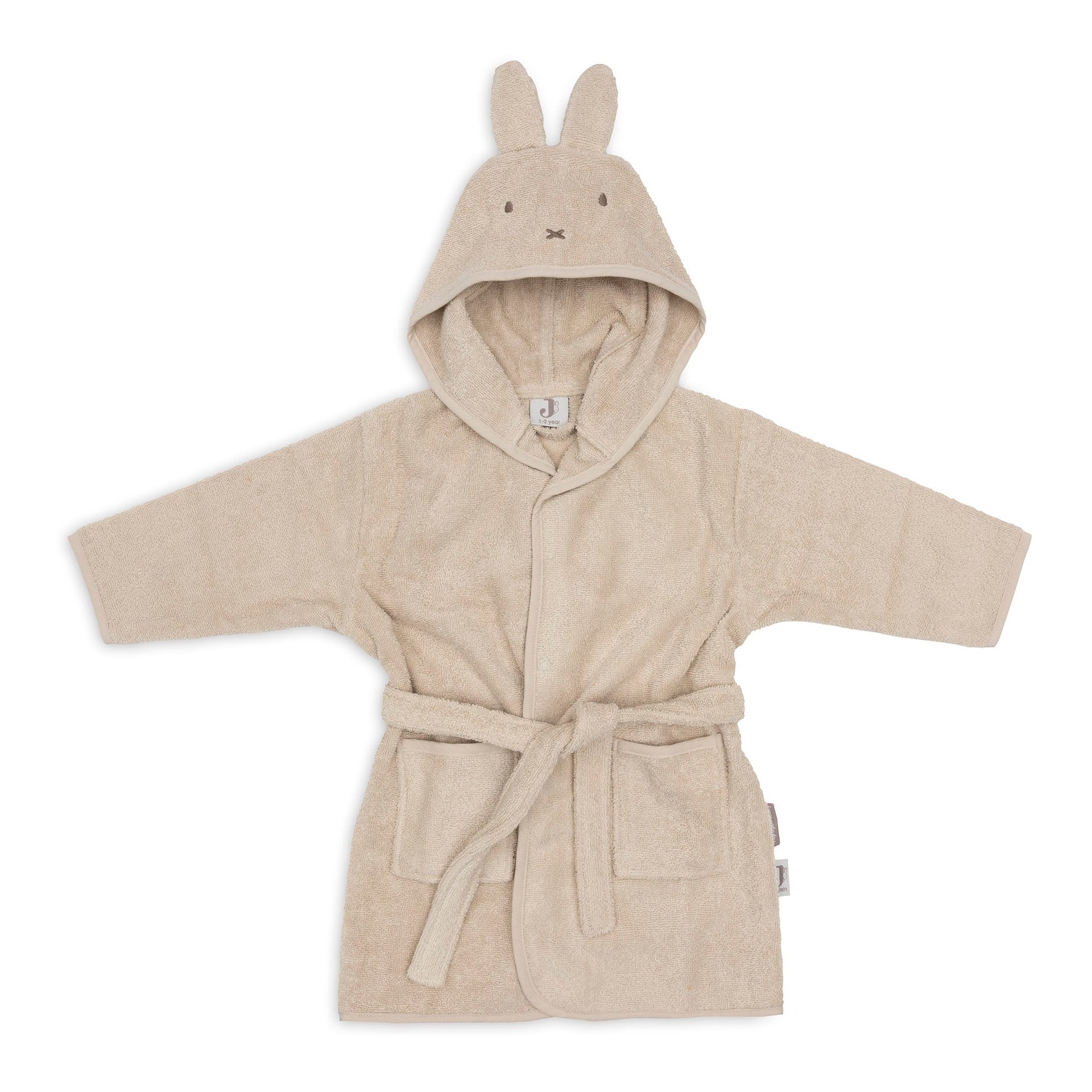 Jollein Baby Bademantel Miffy (Warm Sand) Jollein Baby Bademantel Miffy (Warm Sand)