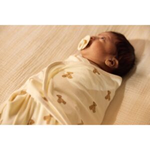 Jollein Baby Schlafsack Wrapper 0-3 Monate Mini Teddy Bear – Ansicht 4