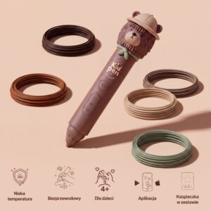 Kidinex KidPen 3D-Stift (Bär) – Ansicht 4