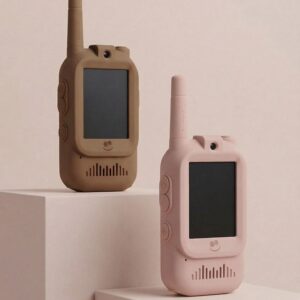 Kidinex KidTooki Video-Walkie-Talkie (Beige & Rosa)