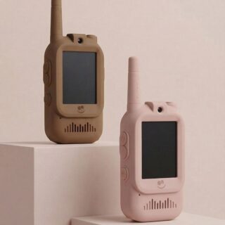 Kidinex KidTooki Video-Walkie-Talkie (Beige & Rosa)