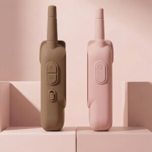 Kidinex KidTooki Video-Walkie-Talkie (Beige & Rosa) – Ansicht 2