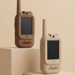 Kidinex KidTooki Video-Walkie-Talkie (Beige & Braun)