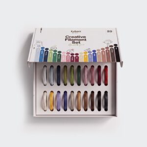 Kidinex Nachfüllfilament für KidPen, 20 Farben