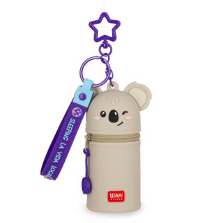 Legami Mini Kawaii Münztasche mit Schlüsselanhänger, Koala