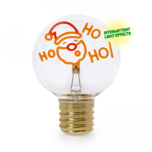 Legami Tischlampe in Glühbirnenform "Bulb Fiction XL" (Weihnachten) – Ansicht 2