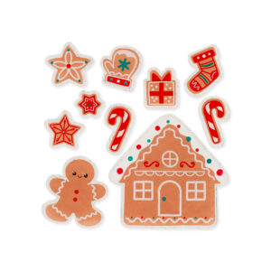 Legami Set mit Gel-Fensteraufklebern "Window-Glow" (Weihnachten, Design 2) – Ansicht 2
