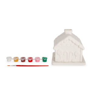 Legami Bastel-Set zum Bemalen "Paint Your Christmas" (Lebkuchenhaus) – Ansicht 2