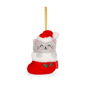 Legami Plüsch-Christbaumschmuck „Oh-Oh-Ohrnaments“, Kätzchen