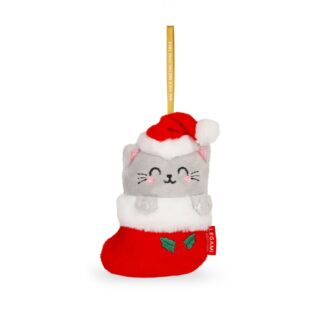 Legami Plüsch-Christbaumschmuck „Oh-Oh-Ohrnaments“, Kätzchen