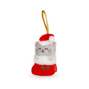 Legami Plüsch-Christbaumschmuck „Oh-Oh-Ohrnaments“, Kätzchen – Ansicht 2
