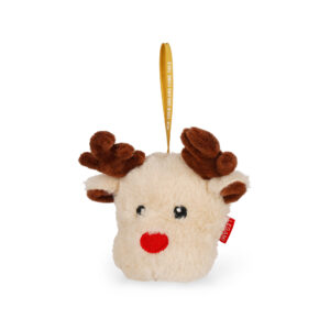 Legami Plüsch-Christbaumschmuck „Oh-Oh-Ohrnaments“, Rentier – Ansicht 2
