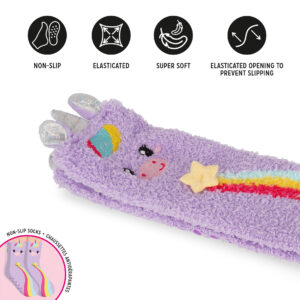 Legami Anti Rutsch Socken Unicorn Lilac, "It's a match!" – Ansicht 3