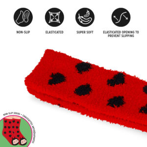 Legami Anti Rutsch Socken Ladybug, "It's a match!" – Ansicht 3