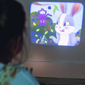 Rabbit & Friends NUMi Multimedia-Projektor für Kinder (Pistazie) – Ansicht 3