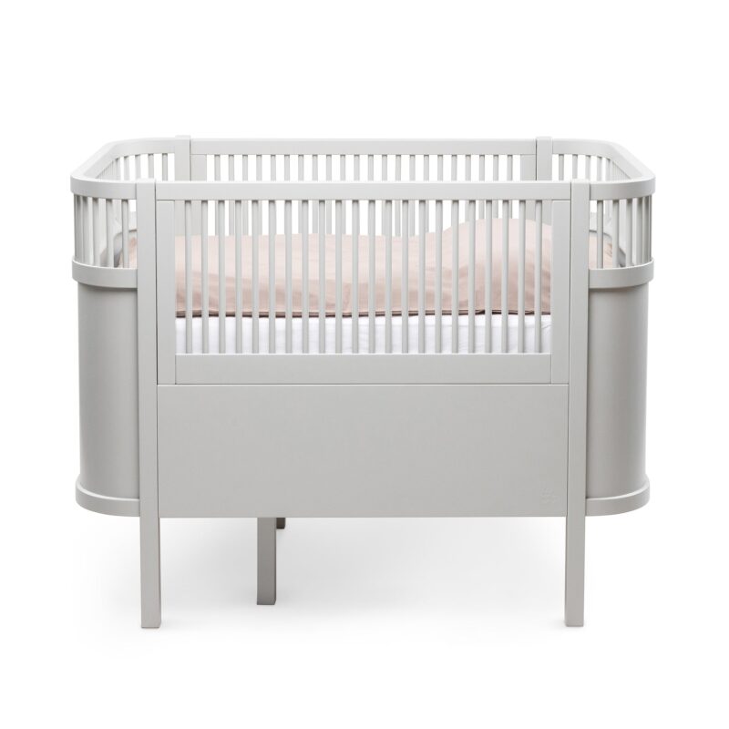 sebra Bett "Baby & Jr." (Stone grey)