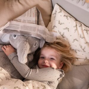 sebra Bett "Baby & Jr." (Stone grey)