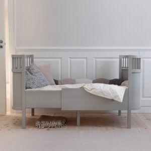 sebra Bett "Baby & Jr." (Stone grey)